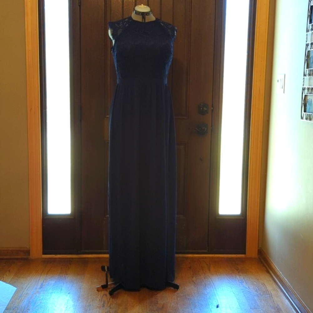 tfnc London Navy Maxi Dress